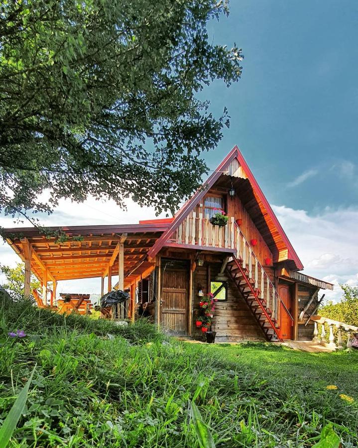 Log Cabin Uvac Nova Varos Exterior photo